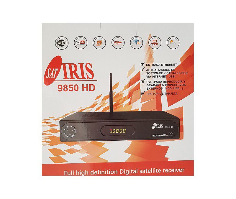 Aplicaciones Mejoradas en el Deco Satélite Iris 9850 HD